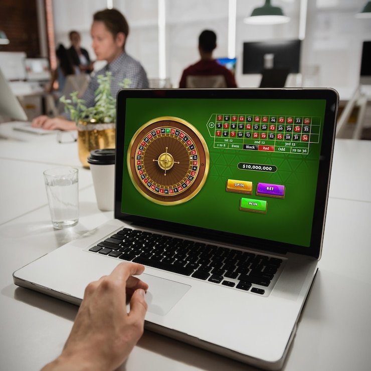 Antarmuka platform totoslot288 menampilkan koleksi permainan slot dan meja kasino